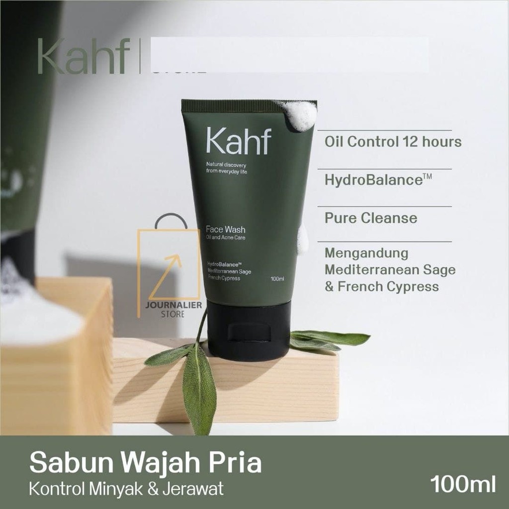 Jual Kahf Oil and Acne Care Face Wash 100 ml Sabun Cuci Muka Wajah