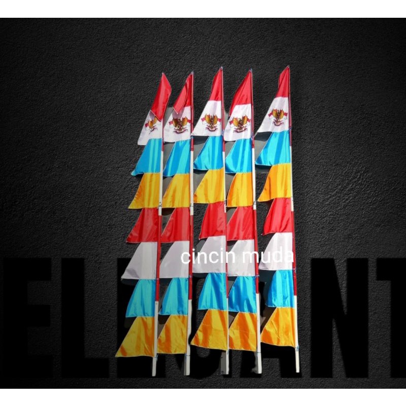 BENDERA UMBUL UMBUL/BENDERA UMBUL UMBUL WARNA WARNI /BENDERA UMBUL UMBUL MERAH PUTIH/BENDERA UMBUL U