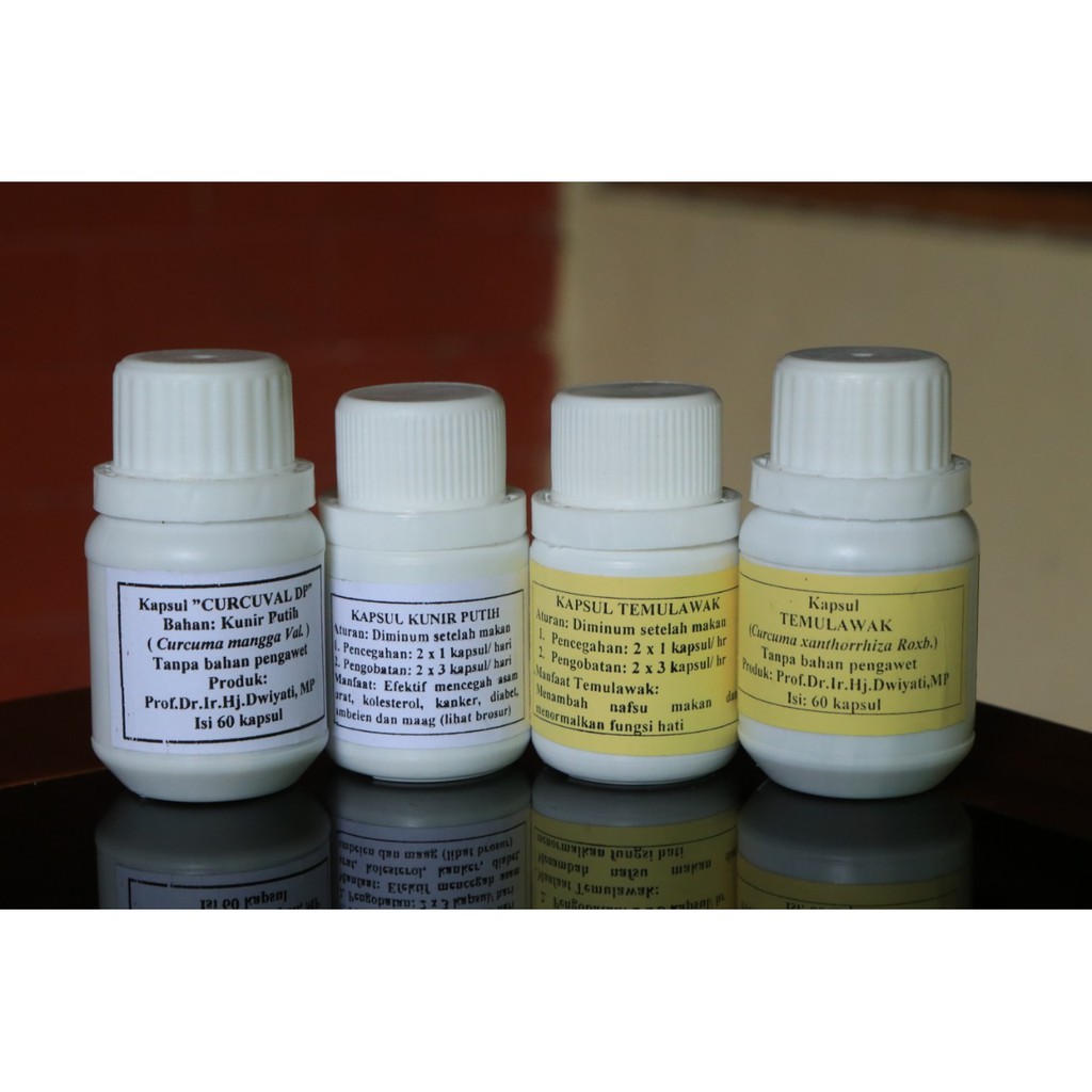 Kunir Putih (Kunyit Putih) dan Temulawak Prof. Dr. Ir. Hj. Dwiyati MP