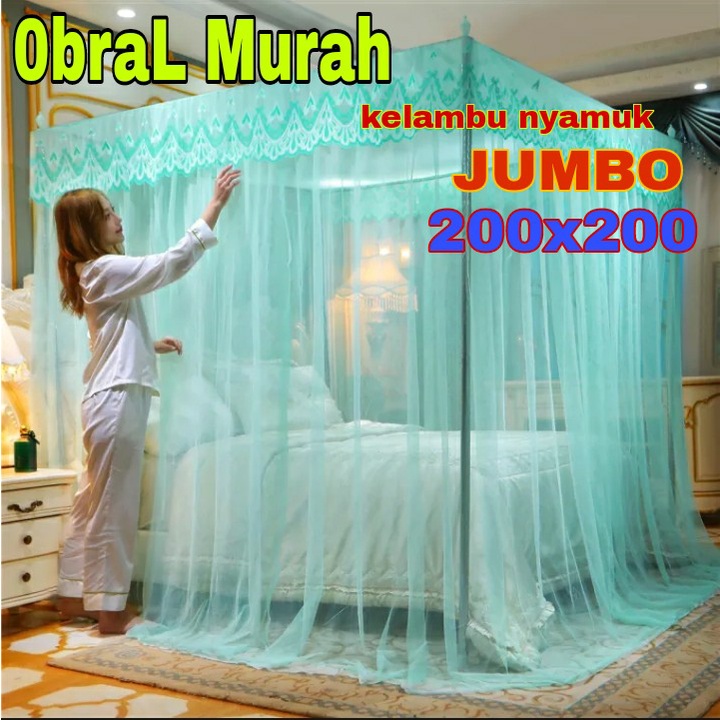 kelambu anti nyamuk kelambu dewasa kelambu nyamuk ukuran jumbo 200x200