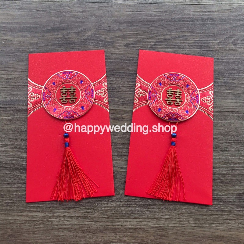 

Angpao Wedding Shuang Xi Panjang Rumbai Untuk Lamaran / Angpao Shuang Xi 2pc perbungkus