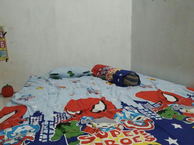 Sprei Homemade Motif Anak Dan Dewasa Bunga Motif Red Shabby