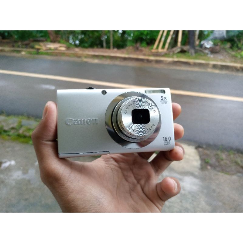 KAMERA POCKET CANON POWERSHOT A2300 BEKAS SECOND MULUS-1