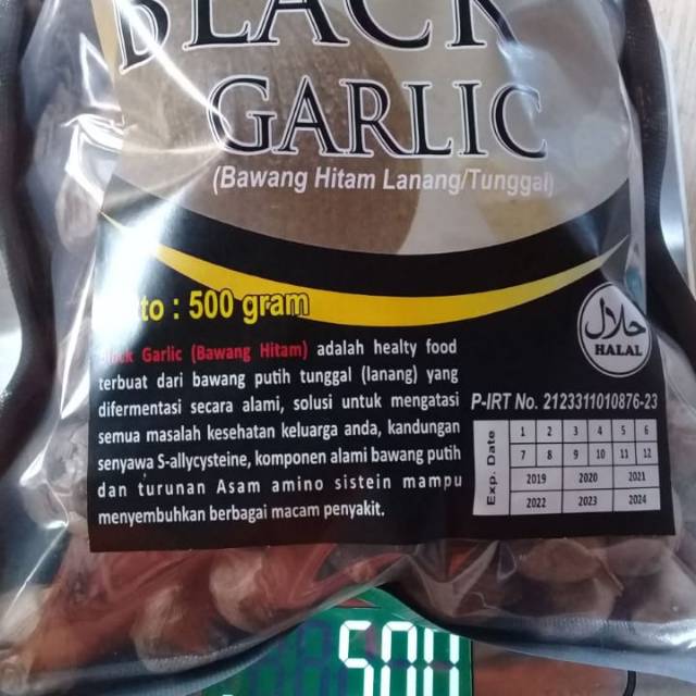 

Bawang lanang - BLACK GARLIC 500 gram