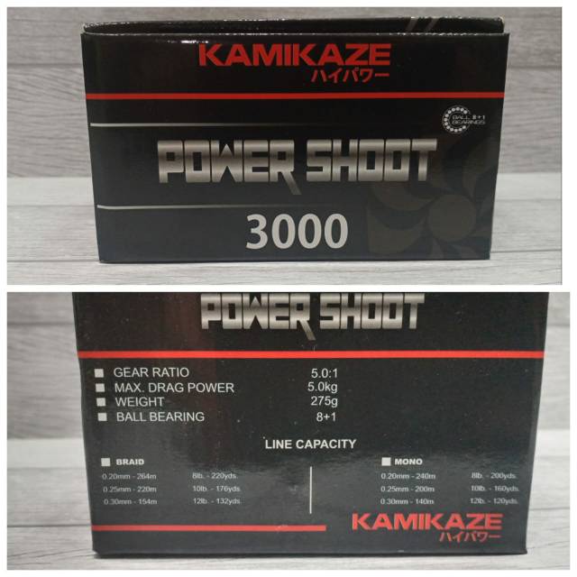 RELL KAMIKAZE POWER SHOOT 3000... POWER HENDEL