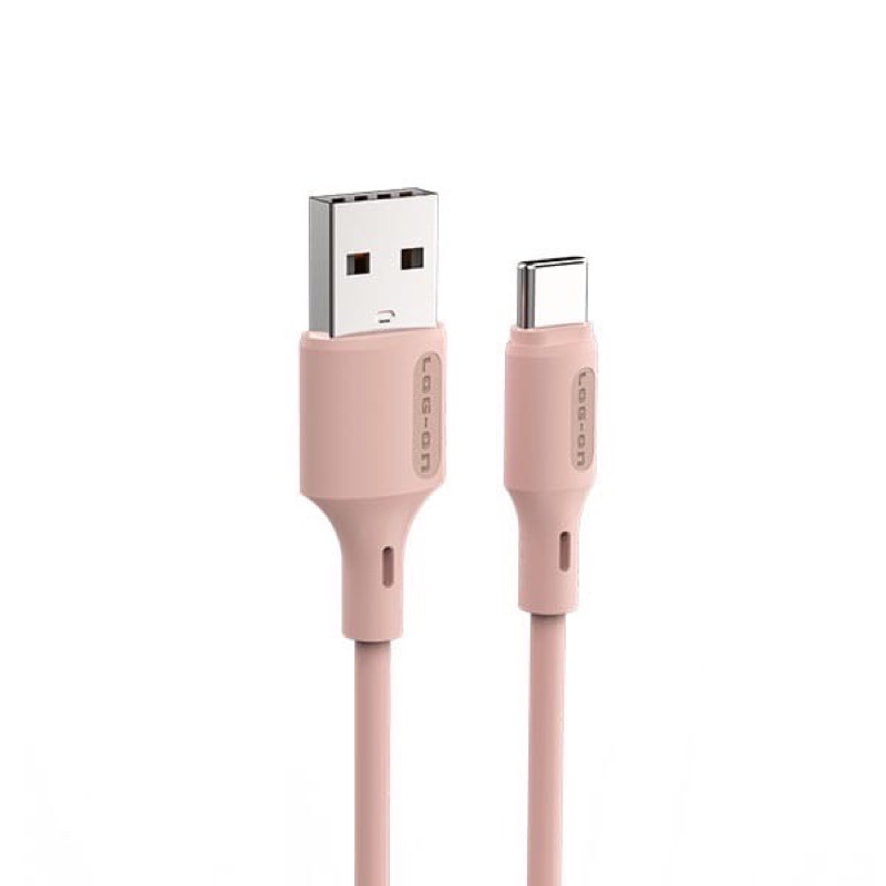 Kabel LOG ON 1M Type C / IOS / LIGHTING Kabel Data LOG-ON LO-CB28 2.1A Fast charging / USB-C (1PCS)