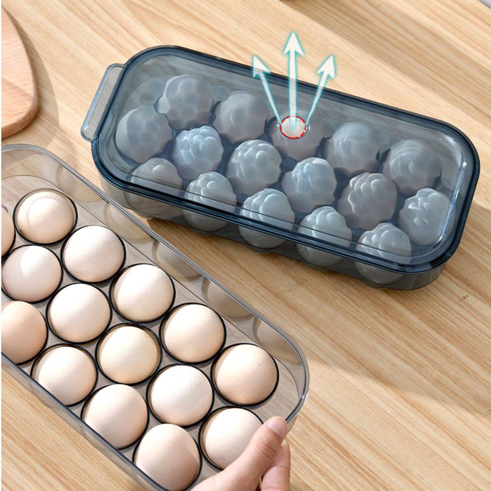 Solighter Egg Box Simplicity Dengan Tutup 16grid Container