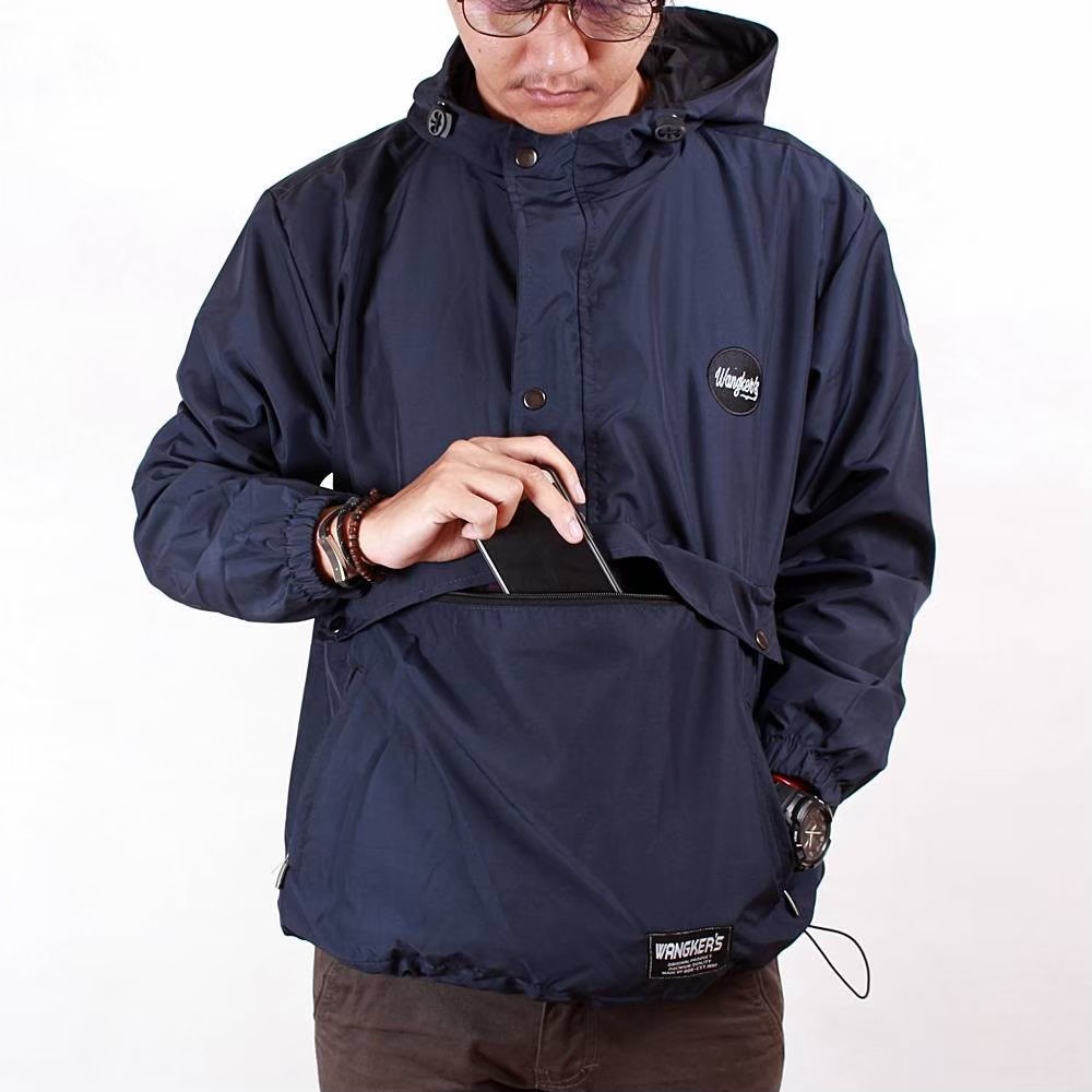 TERMURAH Juns Jaket Pria Jaket Cagoule Kantong TERMURAH Juns Jaket Pria Jaket Cagoule Kantong