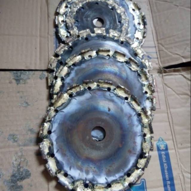 Pisau/kerok, alat untuk wastafel batu kali dan fosil