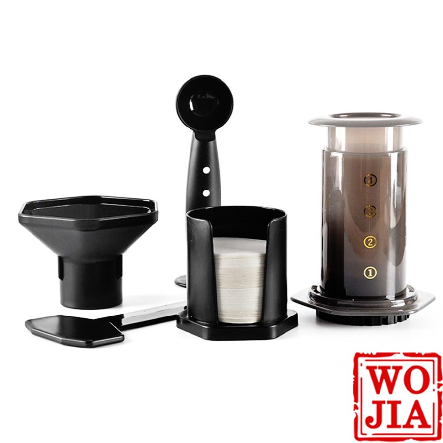 Alat Pembuat Kopi Press Coffee Espresso Maker Filter Portable WOJIA