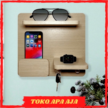 Gantungan Kunci Rak Dinding Tempel Dekorasi Dinding Dekorasi Kamar Rak Dinding Minimalis Hanger A946