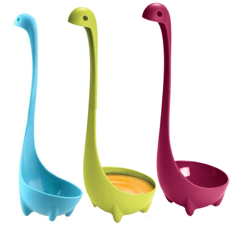 dinosaur soup ladle