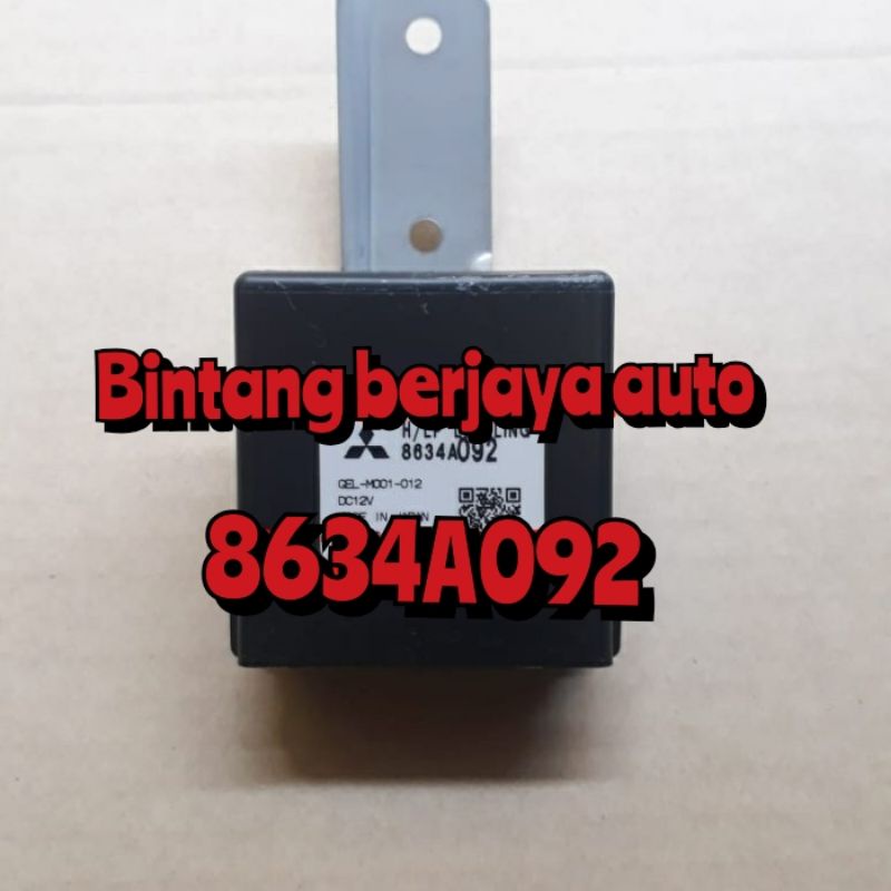 ECU COMPUTER HEAD LAMP H/LP LEVELING ALL NEW PAJERO SPORT 8634A092