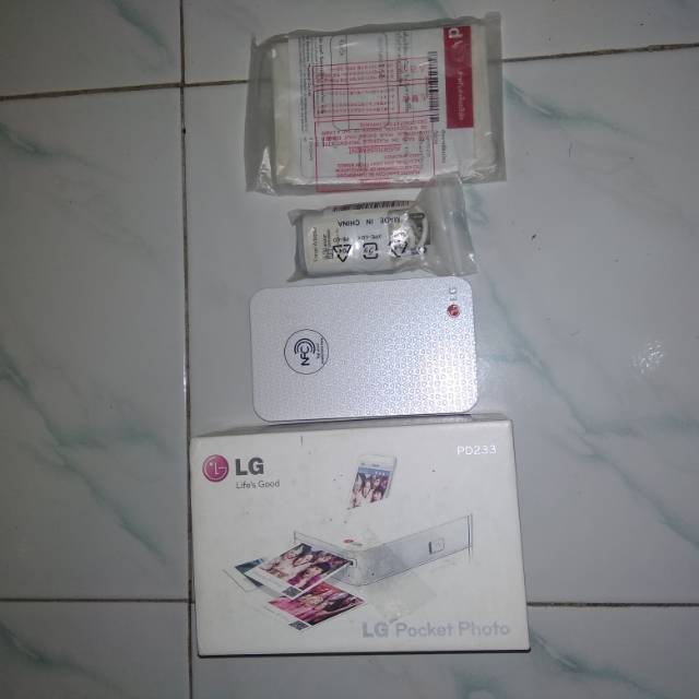 Preloved - Photo Printer LG Pocket Photo Printer Mini Portable