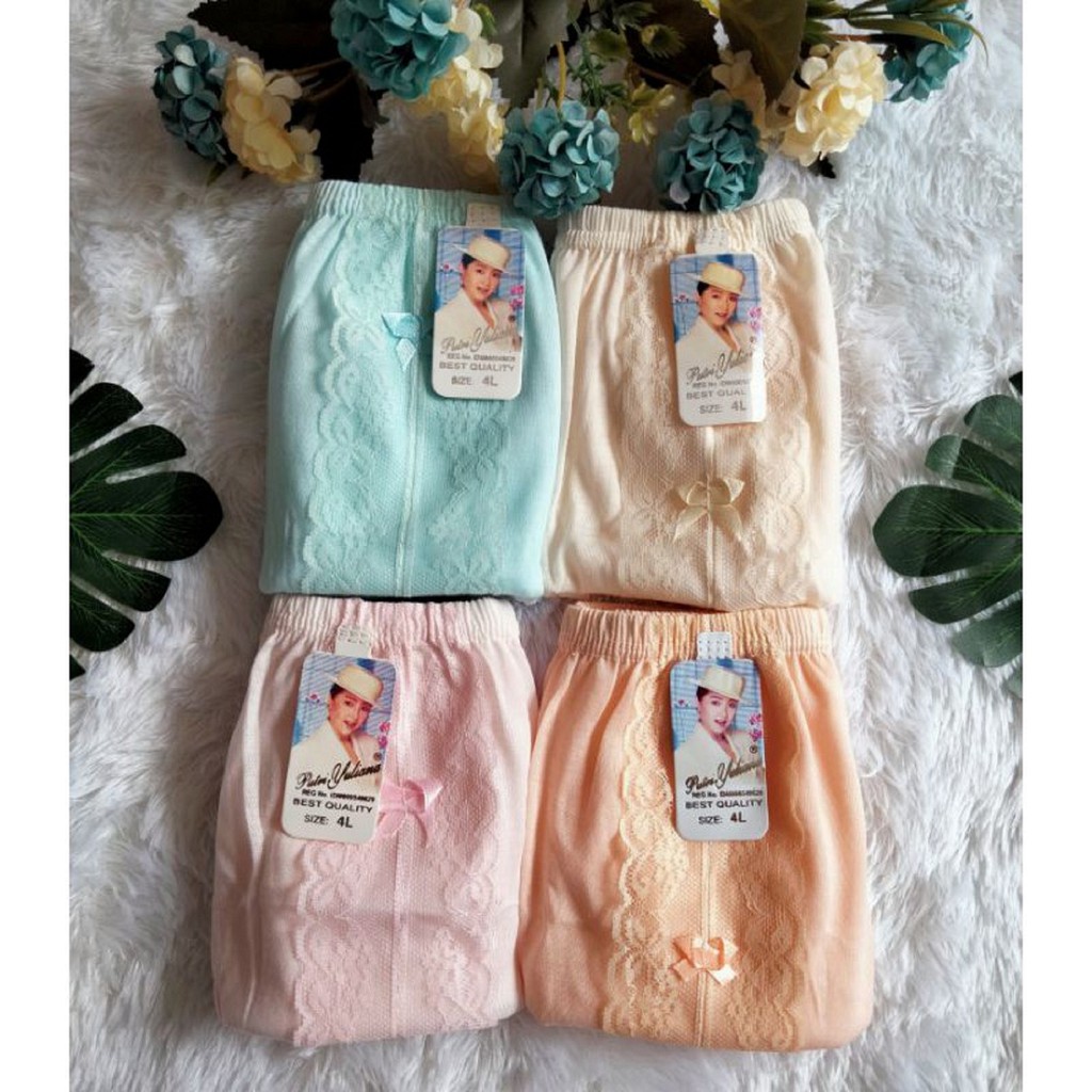 12 PCS (1 LUSIN) CELANA DALAM WANITA DEWASA PUTRI YULIANA SIZE M-L-XL-3L-4L CD UNDIES WANITA MURAH