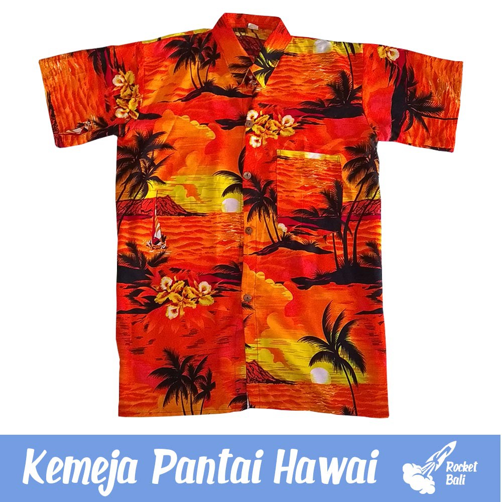 Baju Pria Hawai - Kemeja Pantai - Kemeja Pria Pantai - Baju Kemeja Murah - Kemeja Pantai Murah