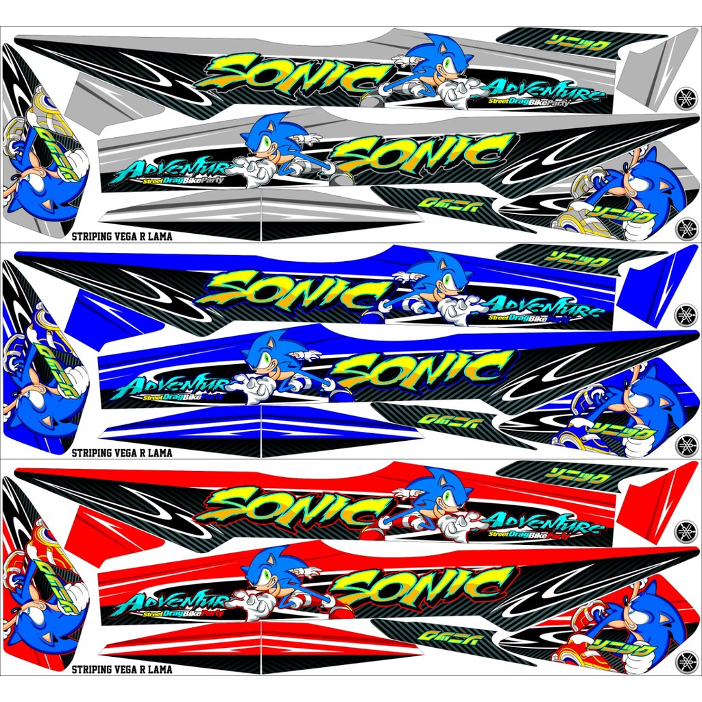 STRIPING VEGA R LAMA MOTIF SONIC
