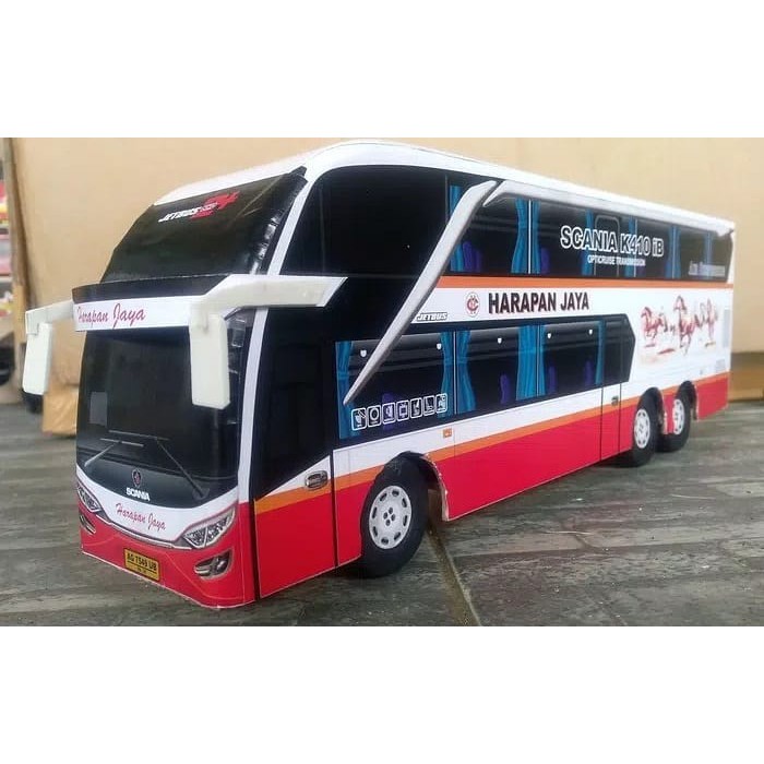 Miniatur Bus Harapan Jaya SDD