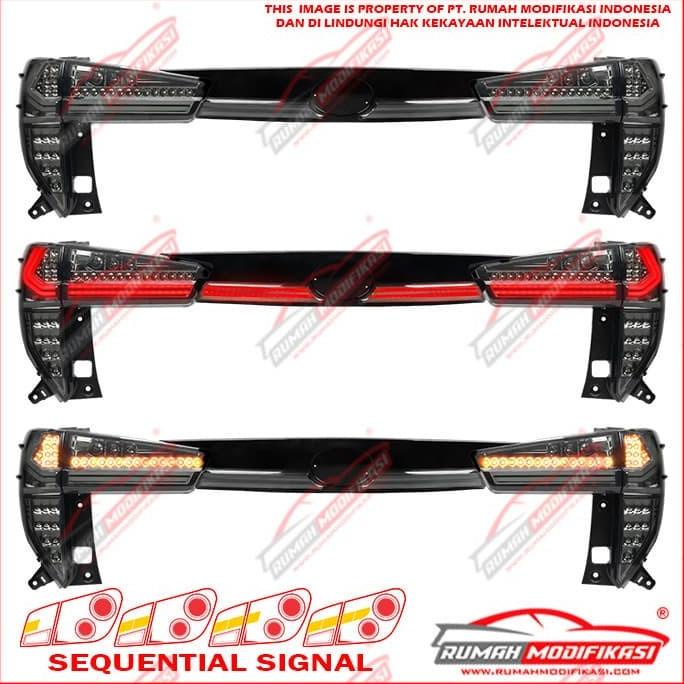 STOP LAMP - TOYOTA INNOVA 2016-ON - LEXUS STYLE - SEQUENTIAL - GARNISH