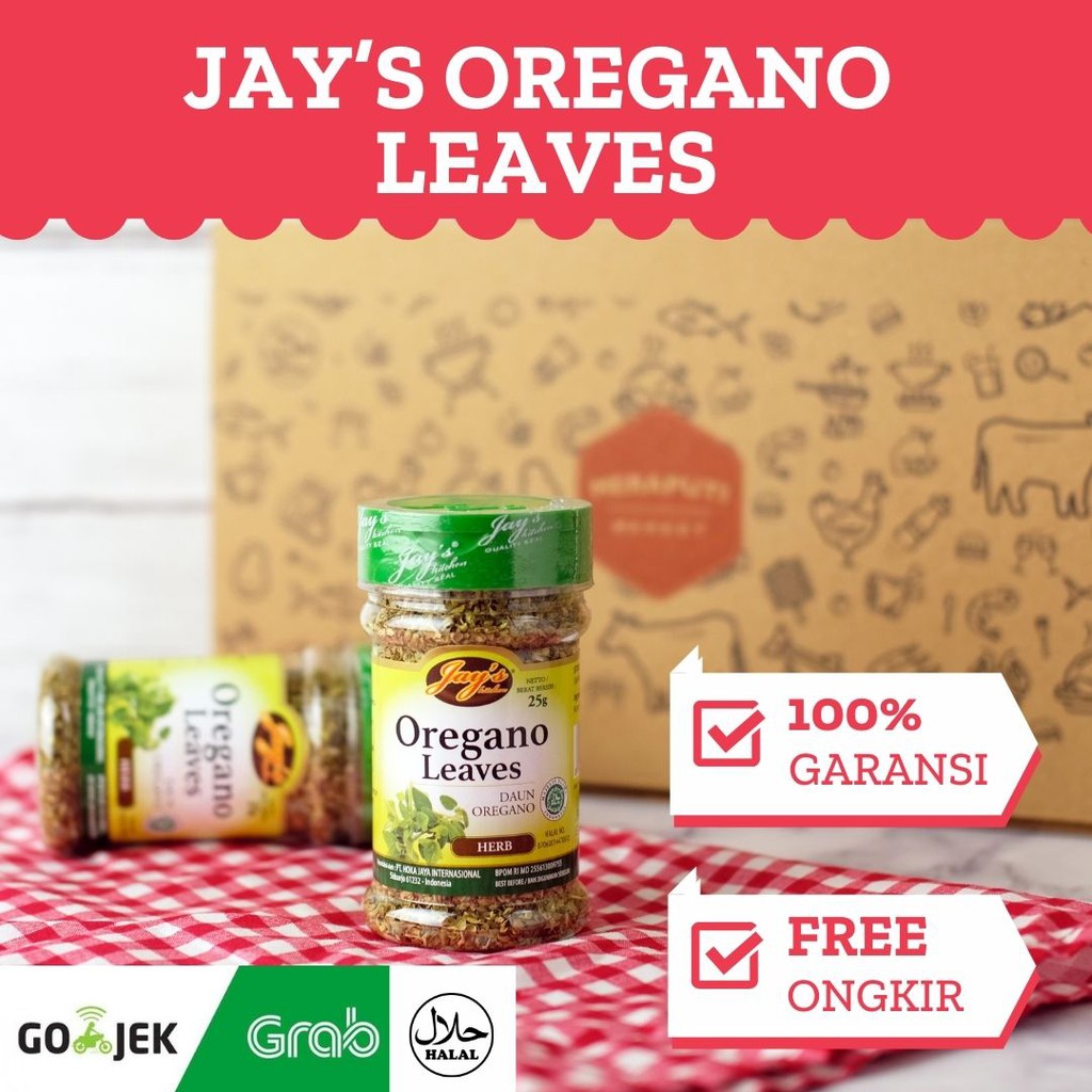 

Jay's Oregano Leaves/ Daun Oregano, 20g