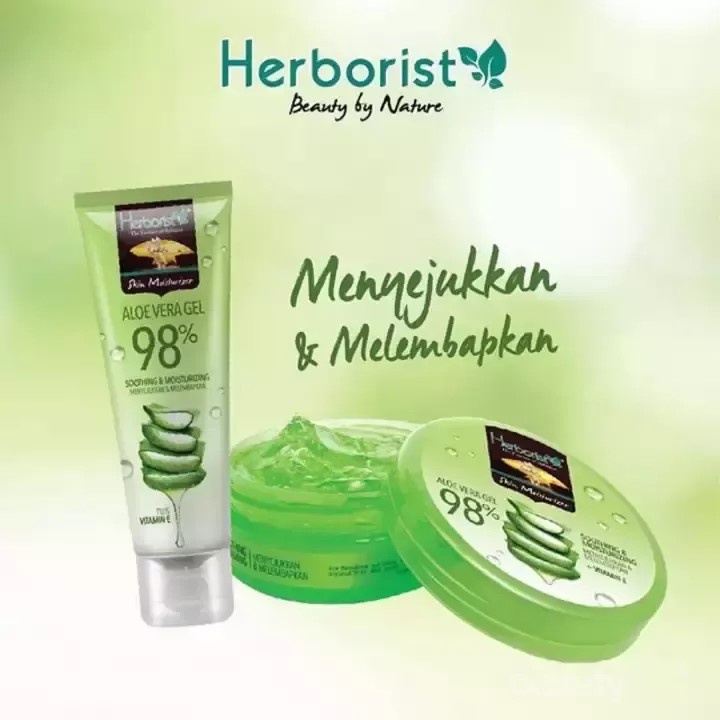 Herborist Aloe Vera Gel TUBE 100gr | Herborist Aloe Vera Gel JAR 250gr | Herboris