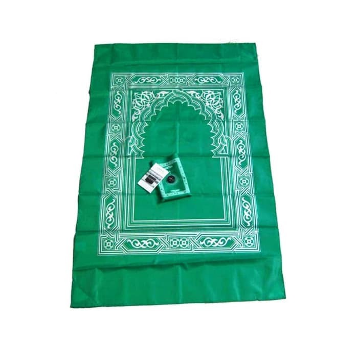 SAJADAH LIPAT KOMPAS KIBLAT WATERPROOF