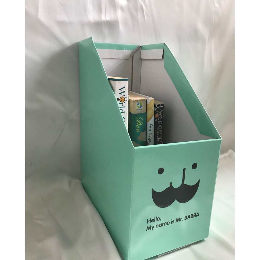 Multibox Kotak Organizer Buku Majalah Index Box File Kartun Shopee Indonesia