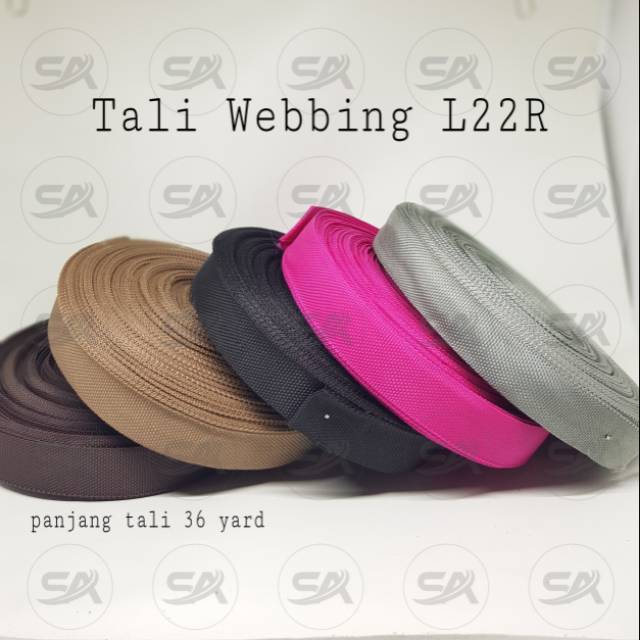 

TALI WEBBING L22R / TALI BISBAN 2,2 CM (ROL)