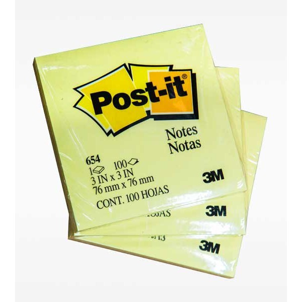 POST IT 654 3M - Kuning (PCS)