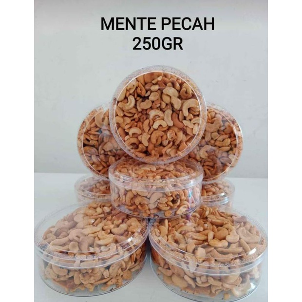 

Kacang mente pecah 250 gr