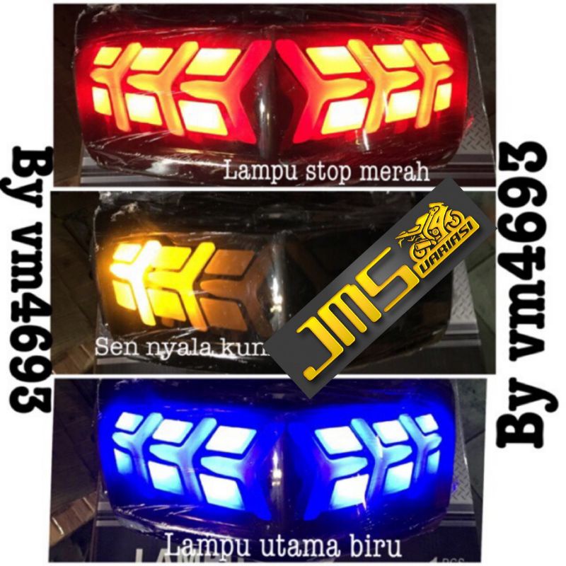 lampu stop lamp led belakang lamborghini nmax lama nmax old