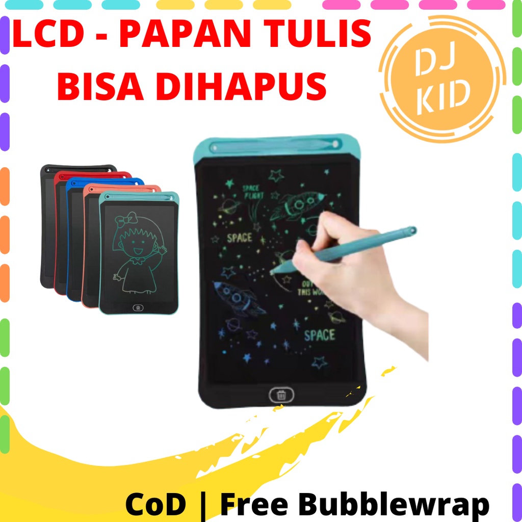 

MAGIC DIGITAL LCD DRAWING WRITING TABLET BOARD MAINAN PAPAN TULIS ANAK EDUKASI