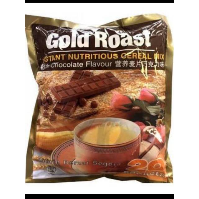 

Gold Roast Instant Cereal Sereal Cokelat / Vanilla 20x30 G Gr Gram