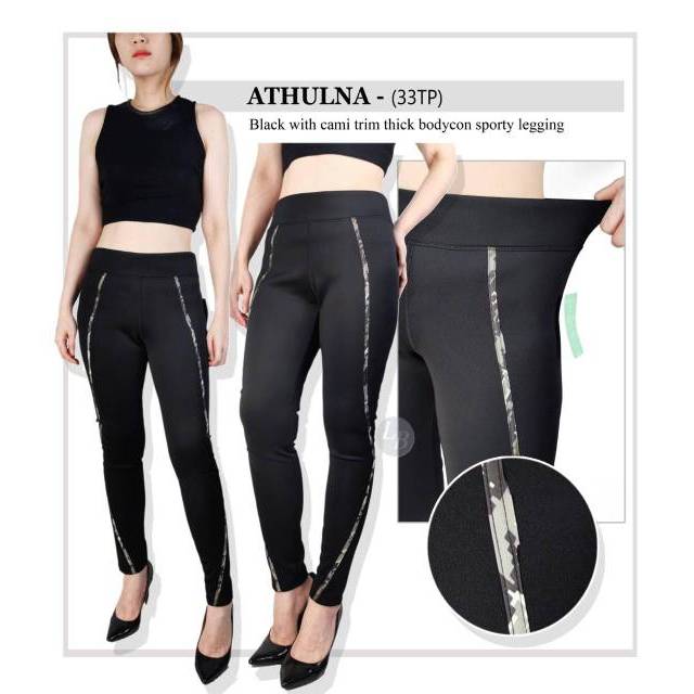 Athluna legging sport branded first hand