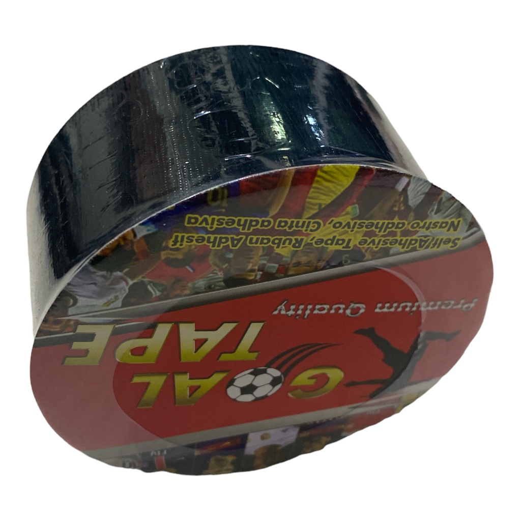 KeiKei Cloth Tape Lakban Kain Hitam Hitam 2 Inch X 8 Meter