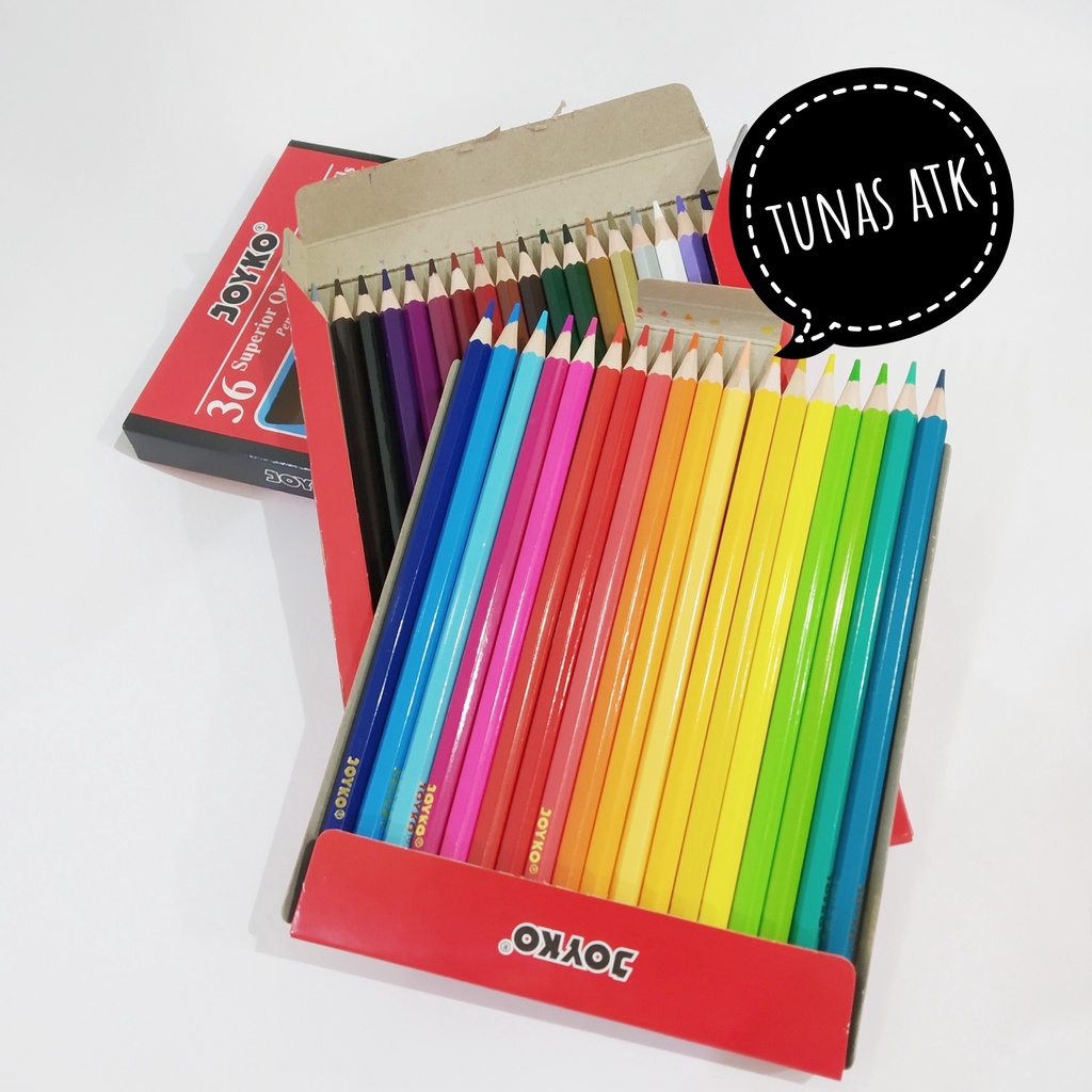 

JOYKO 36 SUPERIOR QUALITY COLOR PENCILS CP-36PB