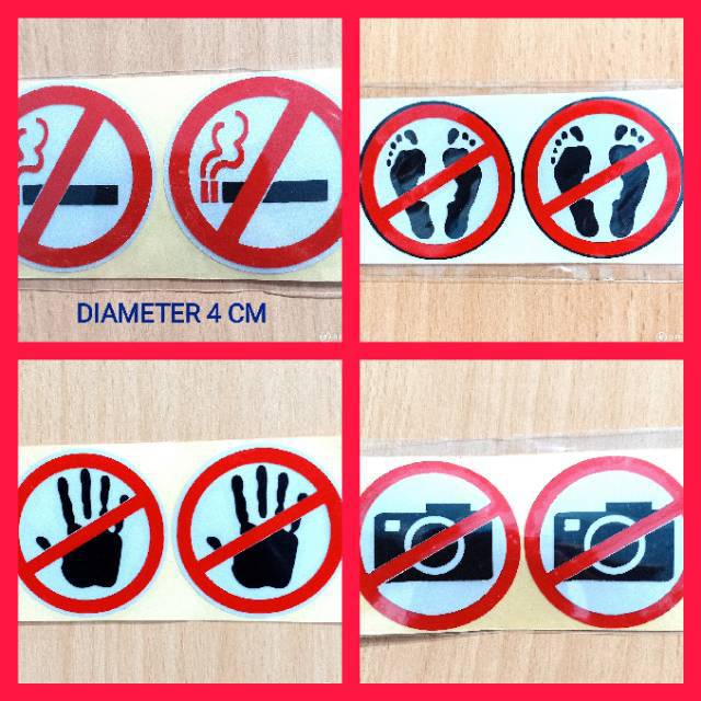 

Sticker no kaki,no tangan,no camera