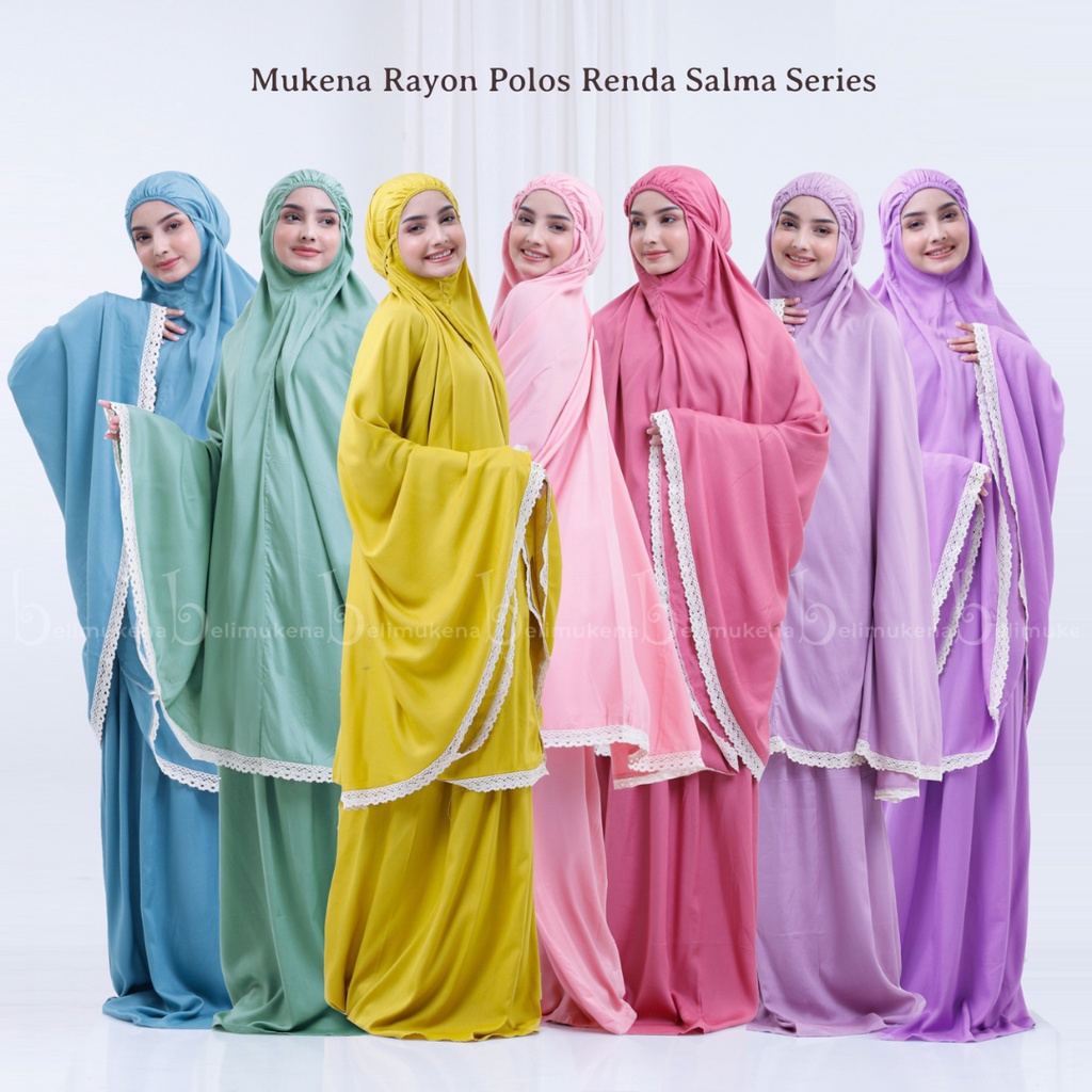 Mukena Dewasa Rayon Renda Salma