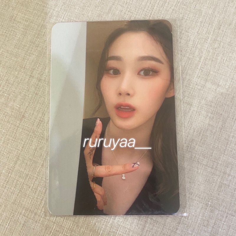 PHOTOCARD GISELLE SGS OFFICIAL SYNK DIVE VER. AESPA SM GLOBAL SHOP SAVAGE