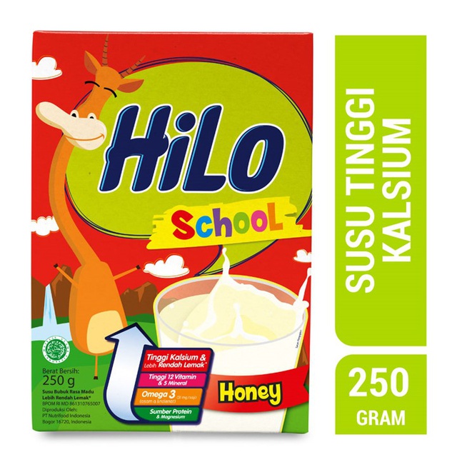 

HILO SCHOOL HONEY 250G / SUSU PENAMBAH TINGGI TERMURAH