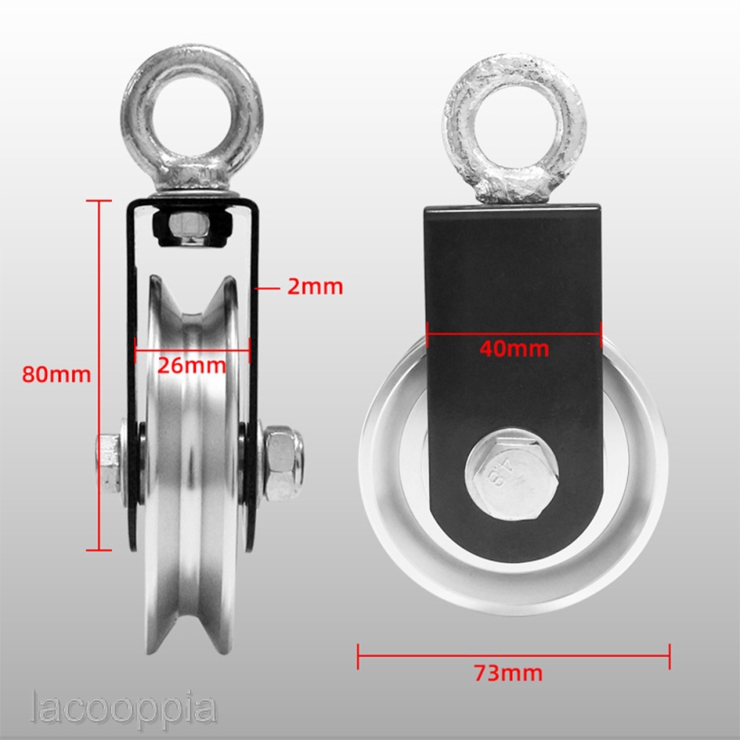 swivel pulley block