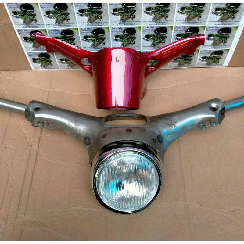 paket stang honda c70-kepala honda c70-stir honda c70