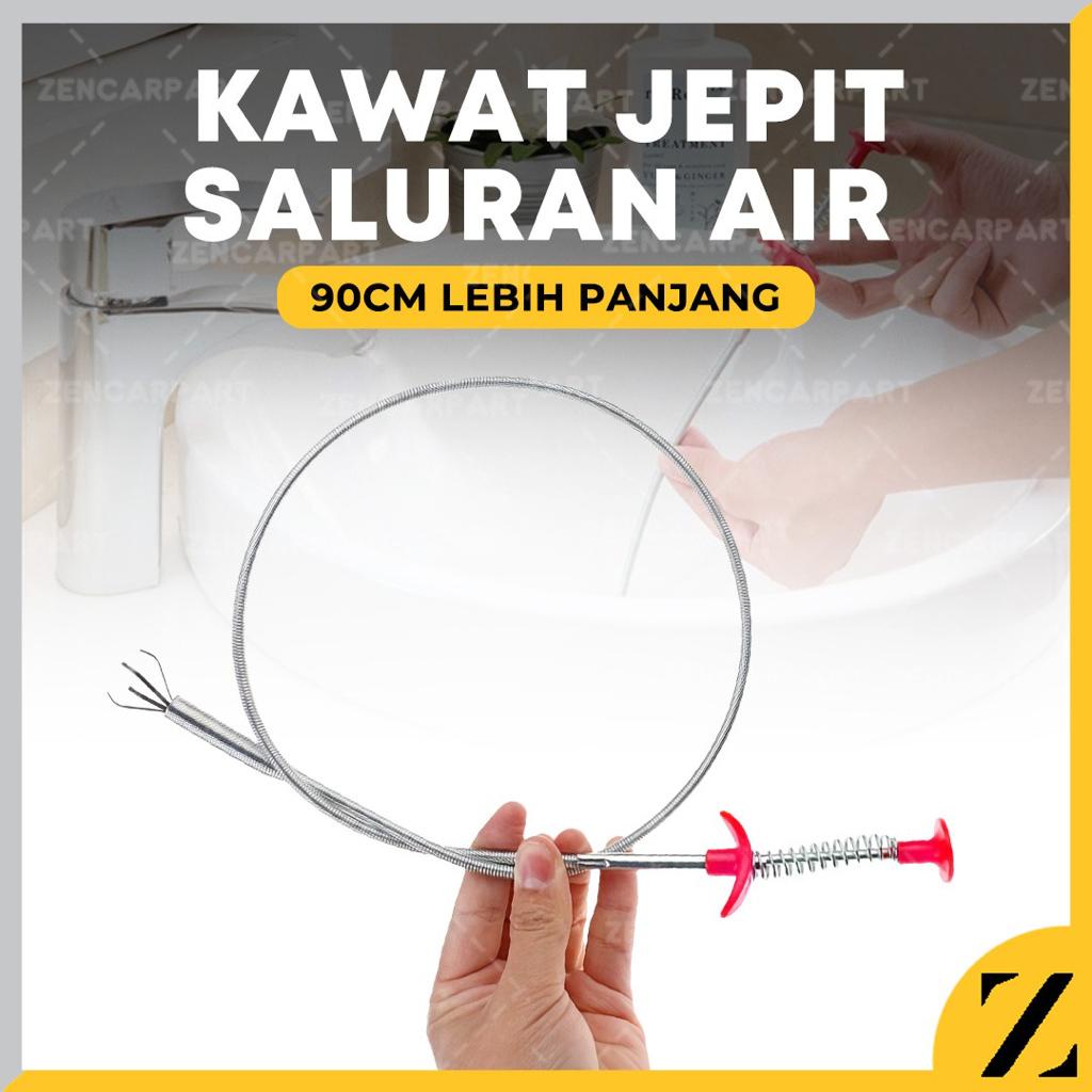 Jual Kawat Alat Pembersih Saluran Air Pipa Mampet Pencapit Penjepit