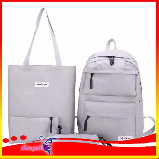 Charyatink - Tas Ransel Wanita Promo Murah Terbaru BISA COD Backpack Fashion Wanita Kekinian Kuliah Awet