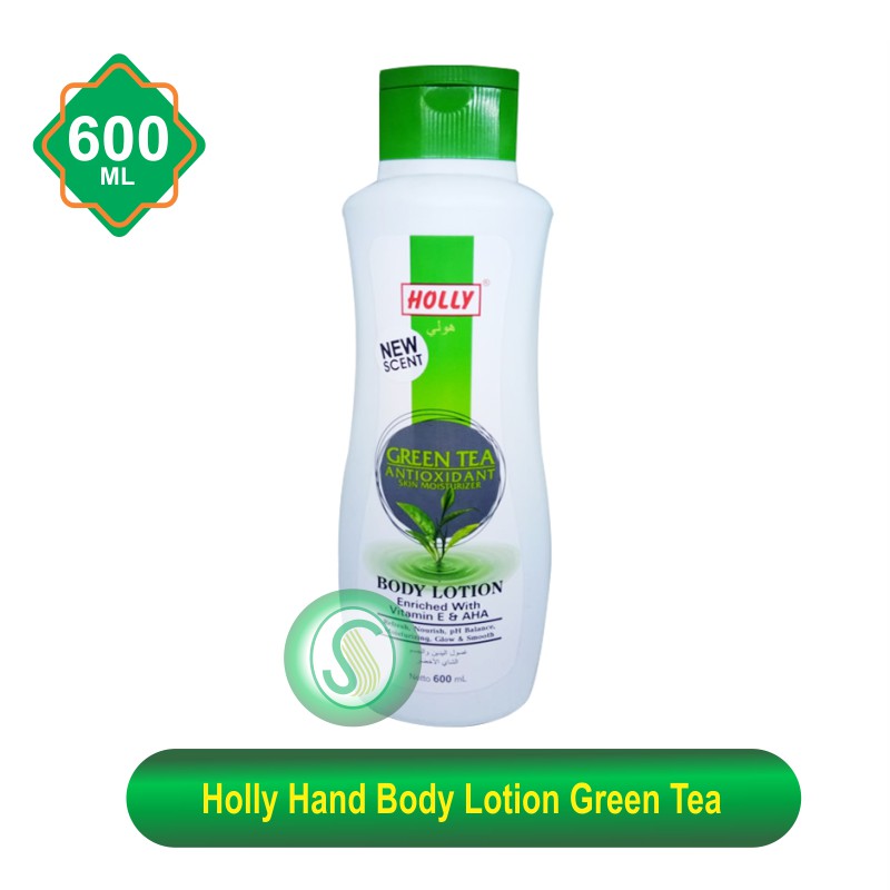 Holly Hand Body Lotion 600ml - Green Tea / Pepaya