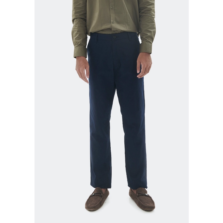 MANZONE celana panjang pria - BRUKE 02-NAVY