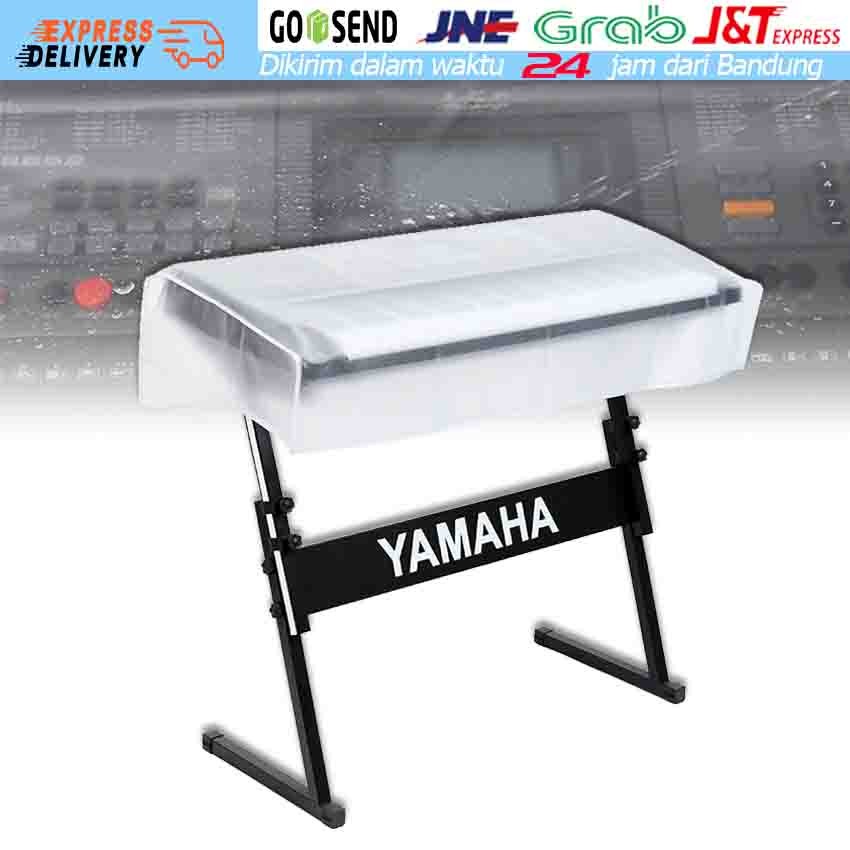 Cover penutup keyboard yamaha dan bisa merk lain anti air plastik Cover Penutup Piano Keyboard Piano