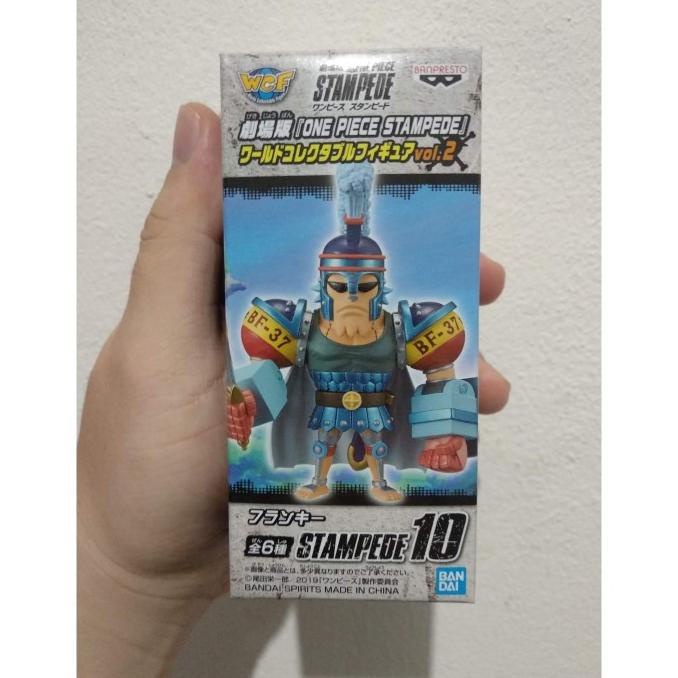 FRANKY ONE PIECE STAMPEDE WCF OP STAMPEDE 10 IRON PIRATE Bandai Figure selalu ready