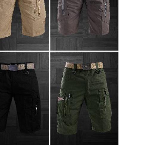 Atjin- Celana Pendek W-Tac Pria Kualitas ORI Tebal dan Anti Gesek (Tidak berbulu) [ SIZE 28-44]