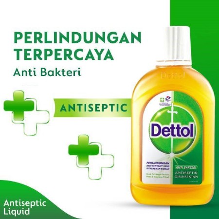 DETTOL CAIR ANTISEPTIC DISINFEKTAN ANTIBAKTERI